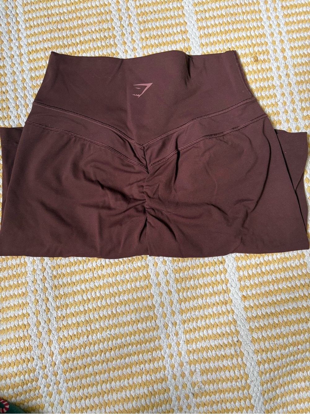 Gym Shark Whitney Simmons Women's High-Waist Brown Workout Shorts